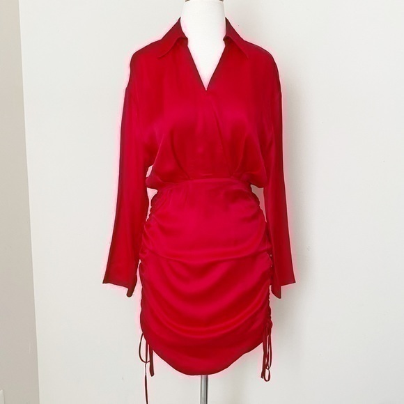 NWT Zara red dress - Picture 1 of 13